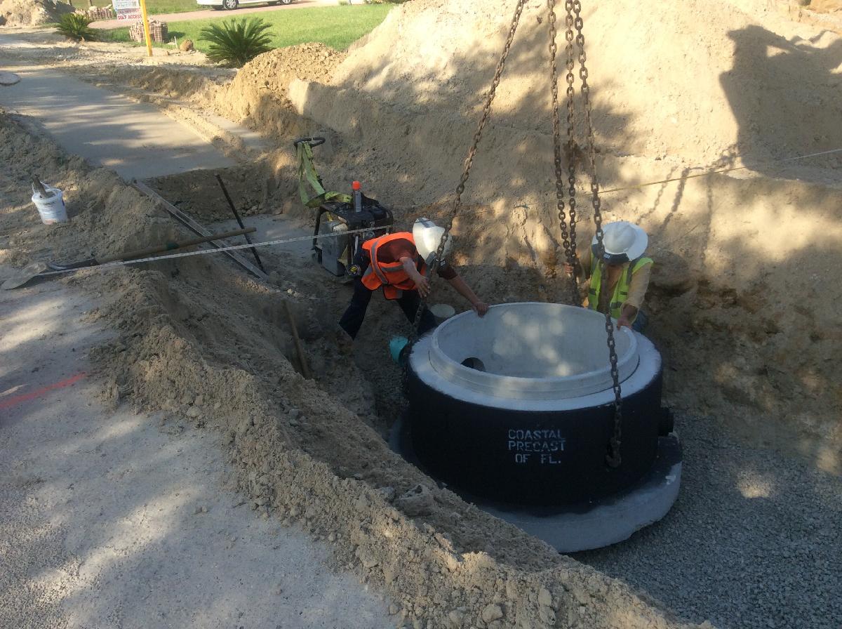 Manhole Install